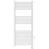 3S SuperSamaStore Scaldasalviette Elettrico Aliseo, 120 × 50 Cm, Bianco | Termoarredo con Crono-Termostato Digitale Settimanale, Scalda Asciugamani da Bagno dal Design Moderno - 500 W - 14,3 Kg