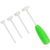 Hosuho Scavatore di verdure, taglierina multifunzionale a spirale con testa sostituibile, 4 pezzi/set