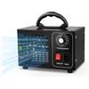 Nastopee Generatore Di Ozono 60000 Mg/Ora,Ozonizzatore Con 120 Min Timer,Macchina Ozono Alta O3,Purificatore D'Aria Deodorante Per Auto,Appartamento,Ufficio,Garage