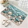 HOHOVYVY Tappetino da bagno antiscivolo, 60 x 90 cm, ad asciugatura rapida | Materiale di diatomite, alto potere assorbente, retro antiscivolo, 40 x 60 cm, grigio/blu/nero/giallo (5 50 x 80 cm)