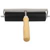 Respicefinem Stampa Linoleum Rullo Di Stampa In Gomma Con Manico In Legno Staccabile Per Arte Artigianale Copertura Uniforme E Rotolamento Ottimale 21×18×6 Cm Lunghezza 15 Cm