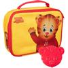 Daniel Tiger's Neighborhood - Borsa termica resistente per il pranzo con borsa del ghiaccio rigido - Trolley & Daniel Tiger - Mantiene il cibo fresco per ore a scuola e all'asilo nido - Contenitore
