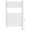 3S SuperSamaStore Scaldasalviette Elettrico Aliseo, 77 × 50 Cm, Bianco | Termoarredo con Crono-Termostato Digitale Settimanale, Scalda Asciugamani da Bagno dal Design Moderno - 300 W - 9,5 Kg