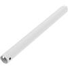 Yardenfun Asta di prolunga per ventilatore da soffitto da 30 cm, palo metallico bianco da 26 mm di diametro, compatibile con ventilatori a sospensione applicabili, accessorio per l'installazione