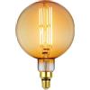 TIANFAN Lampadine a led antiche Lampadina decorativa gigante 8W Dimmerabile E27 Base 220 / 240V 600Lumens Super Giallo Caldo (G200)