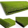 Honseadek Muschio artificiale, piante verdi finte, erba muschio finta, 100 x 100 cm, per decorazione da parete, per interni ed esterni, negozio, ristorante, centro commerciale, ufficio, patio