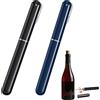 GIONAR 2 x Tire Tappo Pompa Aria 2 in 1 Tire Tappo con Tagliacarte, Alluminio, Aspetto Elegante, Facile da Trasportare, per Casa, Ristorante, Festa, Esterni