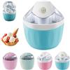 Generic Small Home Mini Ice Cream Maker, Macchina per Gelato，C1PCS | Mini Macchina Gelato Piccola, 17OZ Mini Gelatiera Autorefrigerante, Macchina per Gelati Solo 15 Minuti per La Cucina