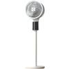 Generic Ventilatore a piantana silenzioso con telecomando, regolabile in altezza, motore DC con 12 velocità, oscillazione 3D, timer, ventilatore da pavimento per casa e ufficio, 24 dB