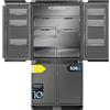Cecotec Frigorifero 4 Porte da Incasso Total No Frost 526 L Bolero CoolSilver 4D BI 526 Select D. Altezza 200 cm, Larghezza 57 cm, Pure CoolMatrix, Freshness Flex Hub, CryoFreeze Hub