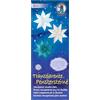 Ursus 1560 00 08 - Stelle trasparenti per finestre, 80 fogli | 5 motivi diversi, circa 6 x 16 cm, 115 g/m², con istruzioni per il bricolage, da realizzare con i bambini