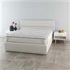 Italian Bed Linen Topper Matrimoniale 160x195 Made in Italy con Fibre d'Argento per Massimo Comfort