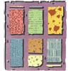 Sizzix Set di fustelle Sizzix Thinlits con timbri, mirino di Seth Apter, 2 fustelle da taglio e 6 timbri in gomma