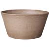 Arcadia Garden Products Arcadia PSW Pot TD25TP Collection - Vaso per piante grasse, bonsai, giardini fatati, erbe, 25,4 cm, tortora, plastica, pietra e legno