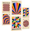 Nacnic ® - Set di 6 Poster Bauhaus - Stampe Decorative da Parete - Quadri Moderni Soggiorno - Poster A3 e A4 - Senza Cornice
