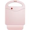 Easnuroz Toast Maker Piastra per Toast Salutare Piastra per Toast Piastra Calda Conservazione Verticale Facile da Pulire 650 W(Rosa)