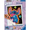 Ravensburger CreArt, Malen Nach Zahlen Adults Trend - Disney Stitch: Verloren im all