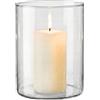 Glasset Luca Vaso Cilindrico in Vetro Trasparente Portacandela Lanterna Altezza 20 cm Diametro 150 mm Capacità 3260 ml Materiale Sodocalcico Produzione Europea Decorazione Tavola Matrimonio Set