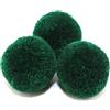 Duories Pompon per fai da te, 200 palline colorate da 20 mm, pompon per artigianato, pompon per Pasqua, Natale, pompon colorati per fai da te, decorazione da tavolo di compleanno, verde scuro