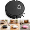 Anguxer Mini Robot Aspirapolvere, Aspirapolvere Automatico per Casa e Ufficio | Ricaricabile USB, compatto per pavimenti, scrivania, divano, camera e piccoli spazi