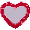 SELETTI SPECCHIO HEART 55X52 CM 17055 RE | Seletti - Serie Pixel Flame & HeartUn mix di arte digitale e design d'interni.La serie Pixel Flame & Heart firmata Seletti t