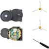 MIRTUX Motore Spazzola Laterale Compatibile con Roomba 500 600 700 800 900 - Pezzi di Ricambio per Roomba Include Motore Spazzola Laterale, spazzole Laterali - Sostituzione Motore Laterale per Roomba