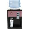 Fyssnn Distributore di acqua calda e fredda, 220 V, erogatore di acqua potabile elettrico con riscaldamento da 500 W e raffreddamento da 75 W, piccolo dispenser di acqua da tavolo per botti d'acqua da