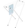 Spetebo Stendibiancheria piccolo pieghevole 6 m lunghezza asciutta - 88 x 83 cm - Mini asciugatrice per poco spazio - Vasca da bagno asciugatrice da pavimento Solo asciugatrice compatto per balcone
