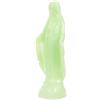 BAZEITFLOW Statua Miniatura in Plastica, Luminosa, Creativa per Casa e Chiesa | Figura Sacra, Statua Vergine Illuminata, Scultura Vergine Luminosa, Statua Vergine Fluorescente