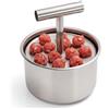 Hotainoys Macchina per polpette, 12 Palline in Acciaio Inossidabile per polpette, pressa Manuale per pressa per Carne, stampi per la Produzione di, Utensili da Cucina Domestici per Cucina, utensile