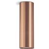 EXO lighting - Lampada da soffitto TANIA (H.17 cm), ø5,5 cm, GU10 50 W, acciaio, rame, IP20, illumina i tuoi spazi interni come sale d'attesa, camere da letto, piccoli salotti, ingressi, ricevimenti