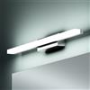Mai & Mai Lampada da Specchio LED per Bagno, 60cm, 14W, 6000K | Applique Specchio Luce Bianca Fredda, Luce per Trucco, Illuminazione da Parete, Cromo, Spiegelstrahl