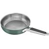ZWILLING Pure - Padella in acciaio INOX, 24 cm, colore: Verde