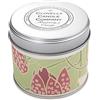 The Clovelly Soap Co. Candela profumata naturale Clovelly Soap all'arancia e rosmarino, cera di soia per aromaterapia, vegana, in barattolo di latta