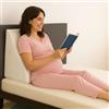 GEEMMA s.r.l. GEEMMA Cuscino cuneo letto, cuscino antireflusso, DISPOSITIVO MEDICO, cuscino gambe con tessuto ALOE VERA sfoderabile. Cuscino schienale letto con INNOVATIVO interno elastico - CUSCINO REFLUSSO.