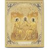 NKlaus Santissima Trinità icona di legno 10x12cm cristiano ortodosso 11367