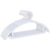 ABHENG Grucce 30 Pezzi, Grucce Appendiabiti in Plastica, Resistenti Sottili a Risparmio di Spazio, All-in-One per Abiti Costumi Jeans Maglie, 41,7 x 21cm, Bianco, APY0830W