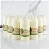 Hofer Friedlicht Set di 10 luci a olio compostabili da Hofer Natur, fino a 7 giorni, luce funerale bianca con custodia biodegradabile, candele da cimitero, luce funebre per lanterne e lampade funerarie