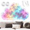 CEWROM Thundercloud - Luce LED fai da te alimentata tramite USB, luce a nuvola multicolore, illuminazione dinamica con effetto nuvola 3D, decorazione ambientale per feste, stanze, camera da letto
