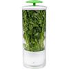 Generico Conservatore Verdure Scatola Trasparente Traspirante con Controllo Umidità | Contenitore Verdure Organizer Frigorifero Per Prezzemolo Basilico Preparazione Pasti Piano Cucina Cuochi E Appassionati