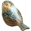 HXSCOO Delicati Amanti della Porcellana Uccelli in Miniatura Decorativi in Ceramica Uccellino Articolo Figurina Ornamento da Tavolo Artigianato Presenti Accessori (Color : Head Up, Size : M)