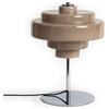 LEDKIA LIGHTING LEDKIA Lampada da Tavolo in Metallo e Vetro Nova Marrone ↑40 cm