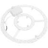 Bamjour Pannello Sostitutivo per Plafoniera 48W Pannello Plafoniera a LED Magnetico Rotondo da 10,6 Pollici Retrofit per Lampade da Incasso