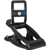 Generico Clip solare sulle luci esterne, sensore di movimento Luci da esterno | Luci da parete solare rotabili a 360 gradi,Lampada a clip del sensore di movimento impermeabile per giardino da giardino da campe