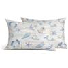 CapitanCasa Coppia Federe Cuscino con Bottoni Laterali Letto in 100% Cotone Mare Federe Beige