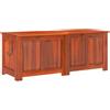 vidaXL Cassapanca con Coperchio Marrone in Legno Massello di Acacia