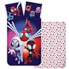BrandMac Spidey Set di biancheria da letto per neonati, copripiumino 100 x 140 cm + federa 40 x 45 cm, 100% cotone, set di biancheria da letto perfetto per bambini, set di biancheria da letto