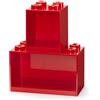 Room Copenhagen Set di mattoncini Lego, 2 Pezzi, Rosso, One Size