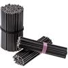 Danilovo Candele (Nero) Profumate in Pura Cera d'Api - Candele Chiesa Ortodossa per Preghiere, Natale, Lunghe, N60, Altezza 20,5 centimetri, 100 pz
