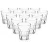 KORAT Set 12 Bicchierini da Liquore in Vetro 40 ml, Bicchieri Shot per Limoncello, Grappa, Amaro, Tequila e Vodka, Bicchieri Digestivo, Lavabili in Lavastoviglie, Adatti al Freezer